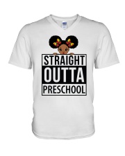 PRESCHOOL GIRL V-Neck T-Shirt tile