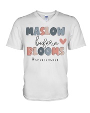 SPED TEACHER V-Neck T-Shirt tile