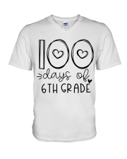 6th Grade V-Neck T-Shirt tile