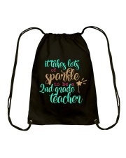 2ND GRADE TEACHER SPARKLE Drawstring Bag thumbnail