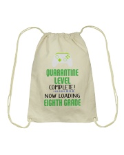 8TH GRADE LOADING Drawstring Bag tile