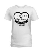 I LOVE MY HIGH SCHOOL Ladies T-Shirt tile