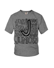 JUNIOR TYPOGRAPHY Youth T-Shirt thumbnail