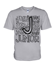 JUNIOR TYPOGRAPHY V-Neck T-Shirt thumbnail