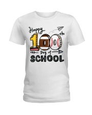100 Days Of School Ladies T-Shirt tile
