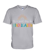 Kindergarten V-Neck T-Shirt tile