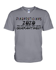 DIAGNOSTICIANS V-Neck T-Shirt thumbnail