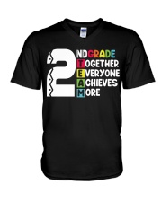 2ND GRADE V-Neck T-Shirt tile