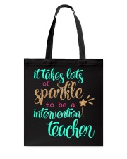 INTERVENTION TEACHER Tote Bag thumbnail