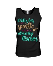 INTERVENTION TEACHER Unisex Tank thumbnail