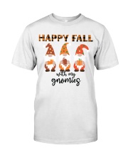 Happy Fall With My Gnomies Classic T-Shirt tile