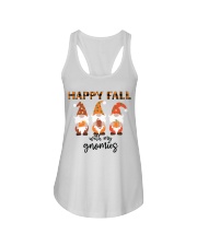 Happy Fall With My Gnomies Ladies Flowy Tank tile
