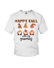 Happy Fall With My Gnomies Youth T-Shirt tile