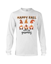 Happy Fall With My Gnomies Long Sleeve Tee tile