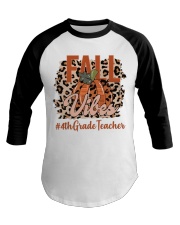 4TH GRADE TEACHER Baseball Tee tile