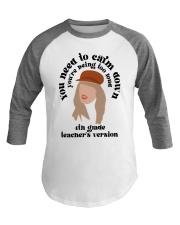 4TH GRADE TEACHER Baseball Tee tile