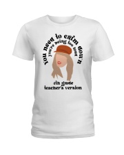 4TH GRADE TEACHER Ladies T-Shirt tile