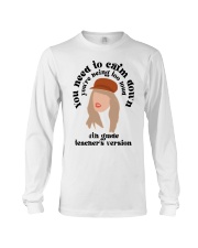 4TH GRADE TEACHER Long Sleeve Tee tile