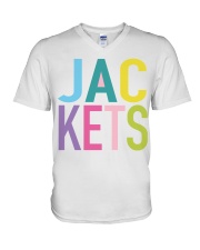 JACKETS V-Neck T-Shirt tile