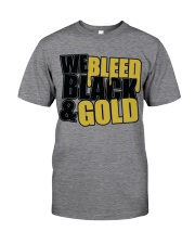 BLACK - GOLD Classic T-Shirt front