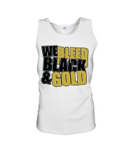 BLACK - GOLD Unisex Tank tile
