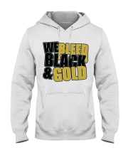 BLACK - GOLD Hooded Sweatshirt tile
