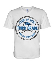 3RD GRADE V-Neck T-Shirt tile