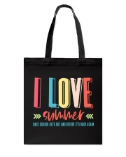 I LOVE SUMMER Tote Bag tile
