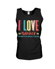 I LOVE SUMMER Unisex Tank tile