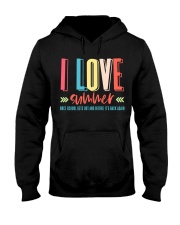 I LOVE SUMMER Hooded Sweatshirt tile