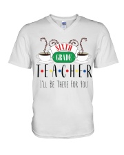 6TH GRADE V-Neck T-Shirt tile