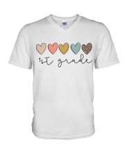 1ST GRADE V-Neck T-Shirt tile