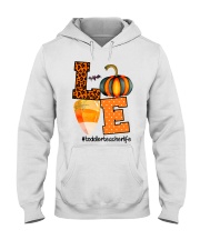 LOVE TODDLER TEACHER Hooded Sweatshirt thumbnail