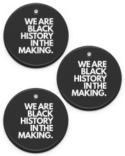 We Are Black History Circle Ornament (Porcelain) tile