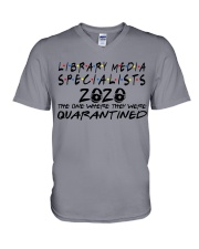 LIBRARY MEDIA SPECIALISTS V-Neck T-Shirt thumbnail