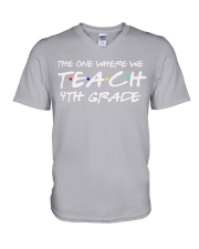 FOURTH GRADE V-Neck T-Shirt thumbnail