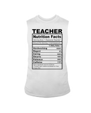 TEACHER NUTRITION FACTS Sleeveless Tee thumbnail