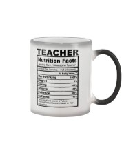 TEACHER NUTRITION FACTS Color Changing Mug thumbnail