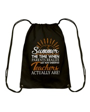 HOW UNPAID TEACHERS ACTUALLY ARE Drawstring Bag tile
