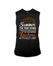 HOW UNPAID TEACHERS ACTUALLY ARE Sleeveless Tee tile