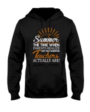 HOW UNPAID TEACHERS ACTUALLY ARE Hooded Sweatshirt tile