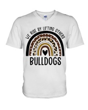 BULLDOGS V-Neck T-Shirt tile