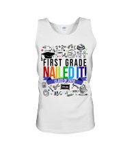 1ST GRADE NAILED IT Unisex Tank tile