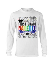 1ST GRADE NAILED IT Long Sleeve Tee tile