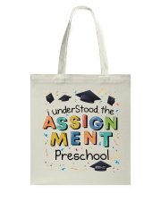 PRESCHOOL Tote Bag tile