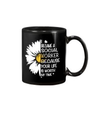 I BECAME A SOCIAL WORKER BECAUSE Mug thumbnail