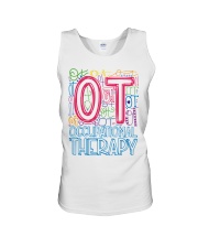 OCCUPATIONAL THERAPY TYPOGRAPHIC Unisex Tank thumbnail