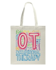 OCCUPATIONAL THERAPY TYPOGRAPHIC Tote Bag thumbnail