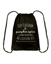 PRESCHOOL TEACHER Drawstring Bag tile