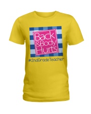 2ND GRADE TEACHER Ladies T-Shirt tile